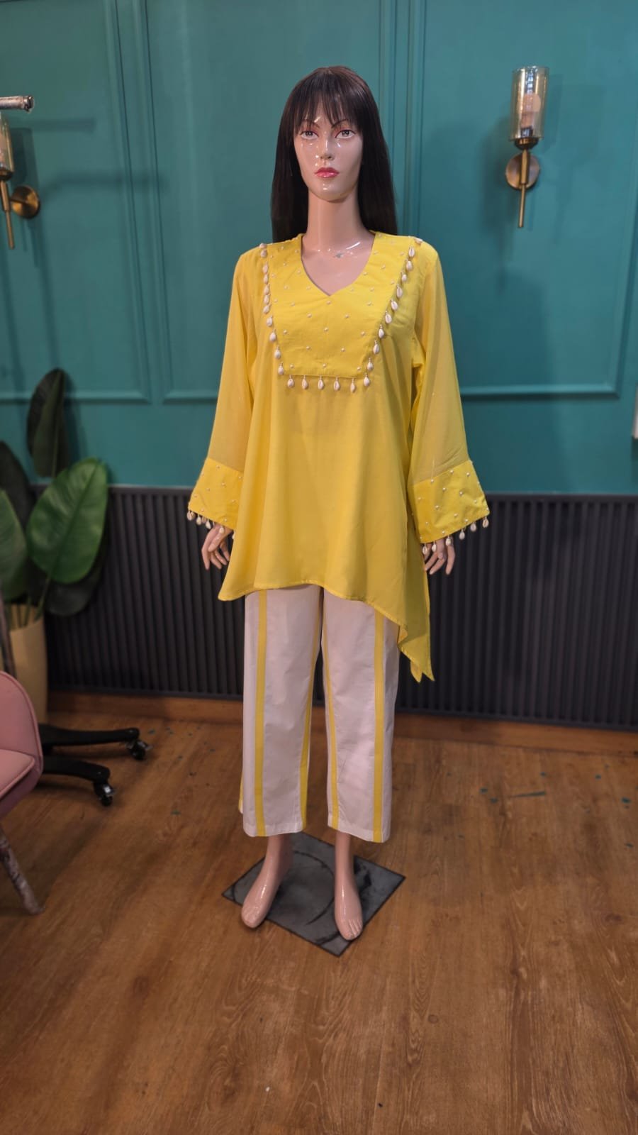 Sunshine Pearl Kurta Set