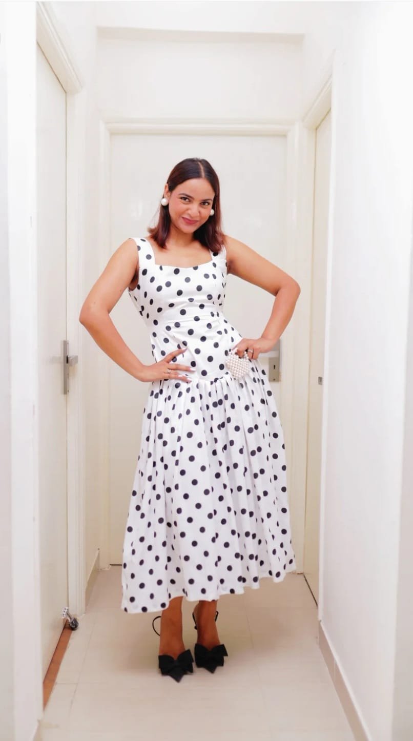 Retro Romance Polka Dot Dress