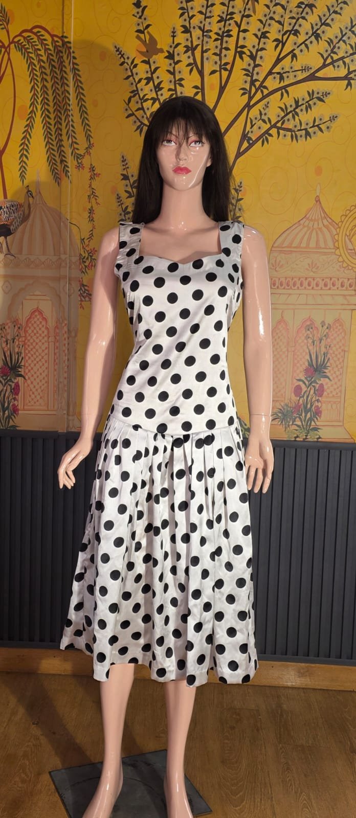 Retro Romance Polka Dot Dress